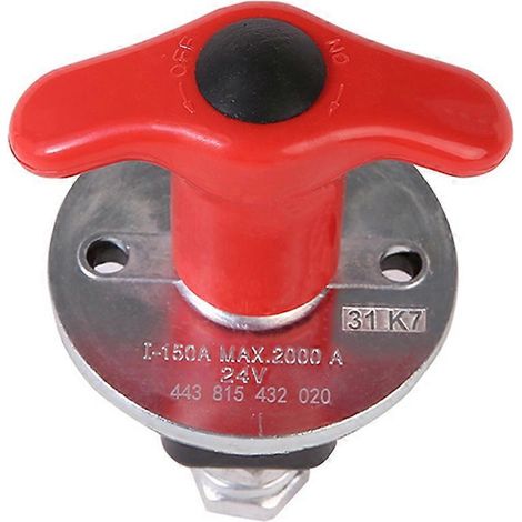 Interrupteur de batterie 150A-250A WH-A007 pour voiture, bateau ou camion. (1/4)