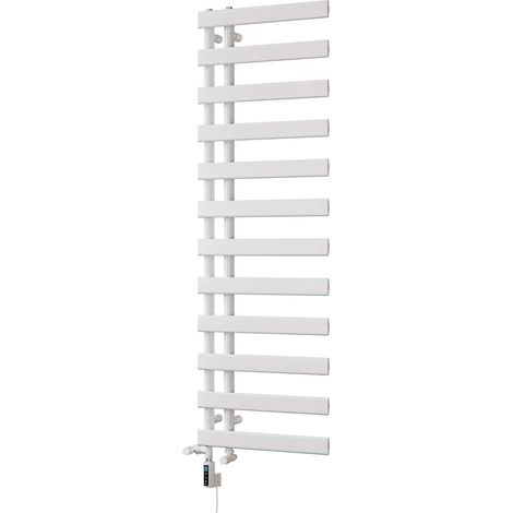 Agar - White Dual Fuel Towel Rail H1564mm x W500mm Thermostatic WIFI (1/3)
