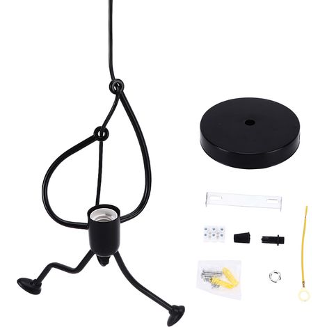 Suspension Luminaire Rétro Mignon pour Café - Lampe E27 Décorative, 110-220V (1/5)