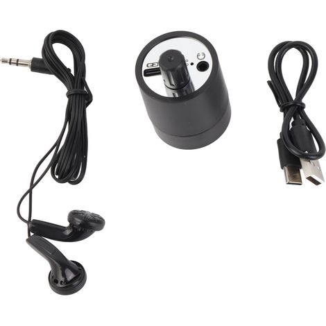 Amplificateur de détecteur d'écoute vocale haute résistance, Microphone mural à travers le mur, pour fuite d'huile et d'eau dans les tuyaux
