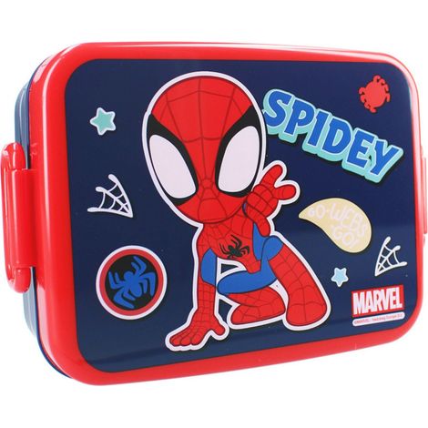 Spiderman Kinder Lunchbox – Robuste Brotdose (1/4)
