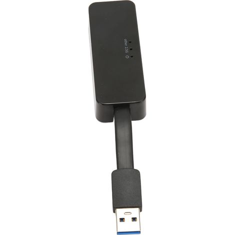 Adaptateur Ethernet USB 3.0 vers RJ45 Gigabit 2.5G, Plug & Play Portable Universel pour PC, Mac, Tablette, Noir (1/5)
