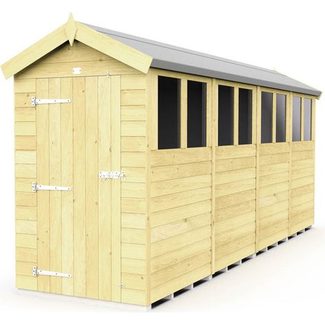 4 x 16 Apex Shed