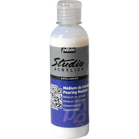 Médium de lissage - Studio Acrylics - 250ml - Transparent - Brillant - Professionnel (1/4)