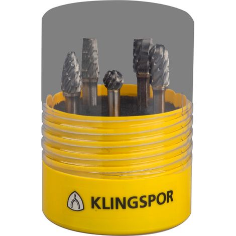 Klingspor HF10STEEL Fräser/Kernbohrer/ Set, 9,6 x 6 mm Spezialverzahnung Stahl (1/2)