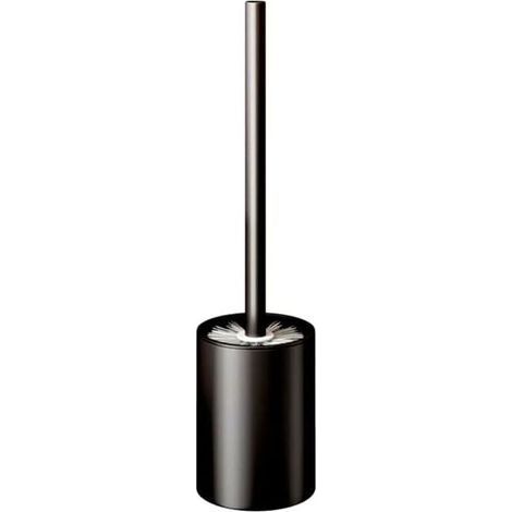Ensemble brosse WC et déboucheur, brosses WC avec supports, accessoires de salle de bain, poils longs, rangement et organisation faciles, gain de place, pour un nettoyage en profondeur (1/4)