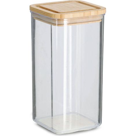 Conteneur transparent en plastique, 1200 ml (1/4)