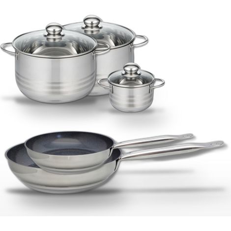 Lot de Poêles 24/28cm et Faitouts 12/20/24cm Elo Profi Therm Platinum (1/5)