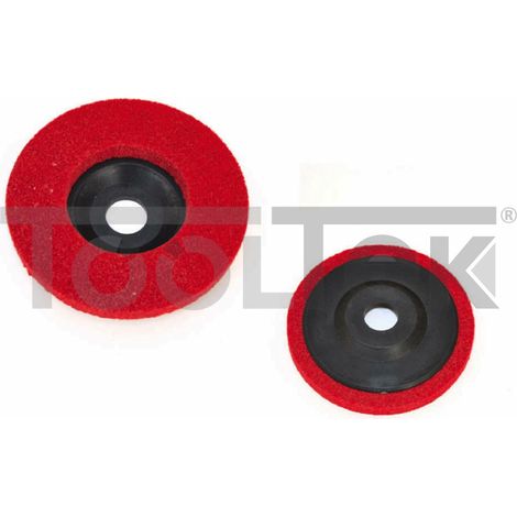 DISCO PLATORELLO 125mm 5" NYLON LUCIDARE ACCIAIO METALLI LUCIDATURA