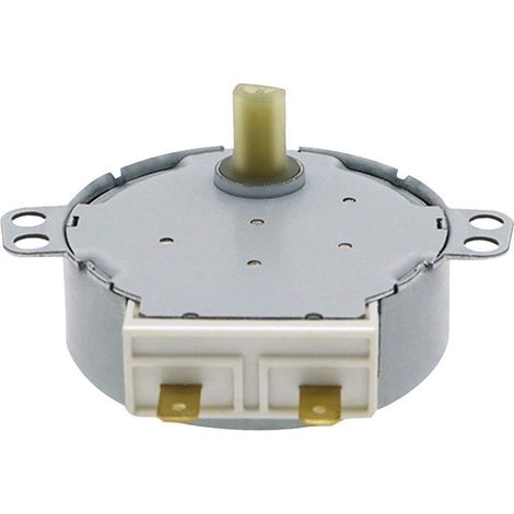 Moteur micro synchrone AC 220-240 V 4 W 6 tr/min 48 mm de diamètre pour souffleur d'air chaud 50/60 Hz CW/CCW TYJ50-8A7 Moteur de plateau de four à micro-ondes