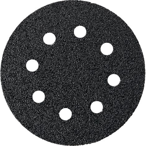 Disco abrasivo per incollaggio, diametro 115 mm, grana K180, confezione da 16 pezzi