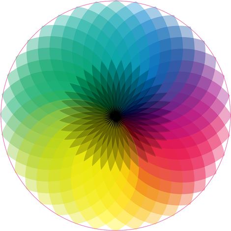 Puzzles de 1000 pièces pour adultes et enfants, puzzle arc-en-ciel aux couleurs dégradées, jouet d'intérieur à monter soi-même, cadeau d'anniversaire, décoration murale. (1/5)