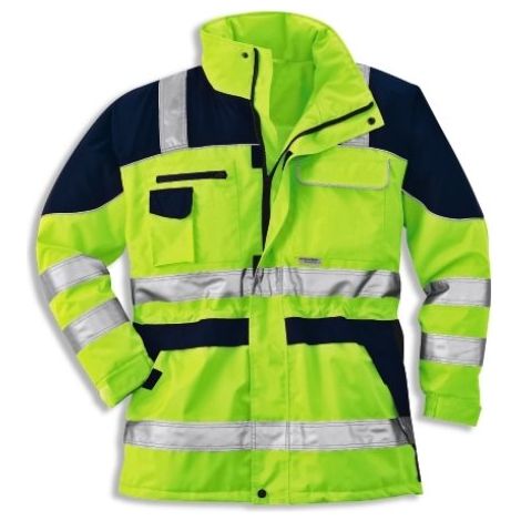 uvex Wetterjacke protection flash gelb, warngelb Gr. S (1/2)