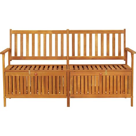 Maison Exclusive - Cassapanca 148 cm in Legno Massello di Acacia (1/5)