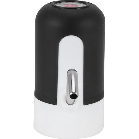 Kit de distributeur d'eau électrique avec pompe à bouteille rechargeable USB pour la maison et le bureau (noir) (1/5)