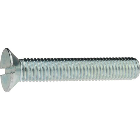 Reidl DIN 963 Senkschrauben mit Schlitz M 16 x 60, 4.8 verzinkt farblos (1/4)