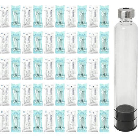 50 Pièces Cartouches De 3 Ml, Cartouche D’Encre, Seringue De Remplissage, Emballées Individuellement Seringue De Remplissage Für Stockage Sécurisé (1/5)