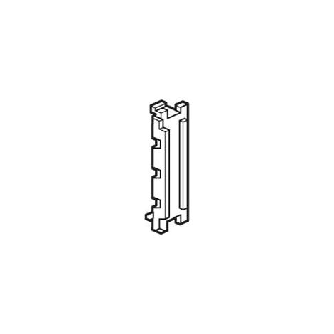 Obturateur Batibox pour supports références 080252, 080258 et 080264 équipés de 4 modules LEGRAND 079104