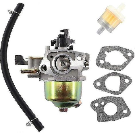 Carburateur avec joint et filtre à carburant pour tondeuse à gazon Honda GXV120, GXV140, GXV160, HR194, HR195, HR214, HR215, HR216 (remplace 16100-ZE6-W01) (1/5)