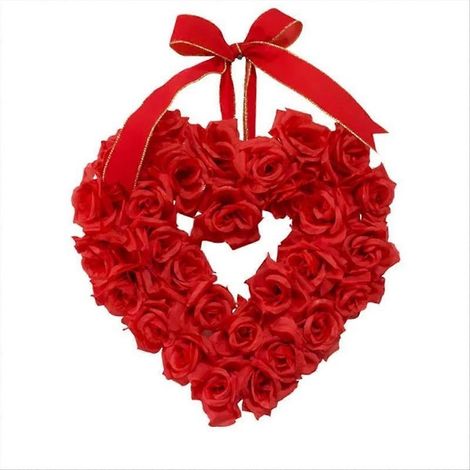 Guirlande florale suspendue, décoration de la Saint-Valentin (1/5)