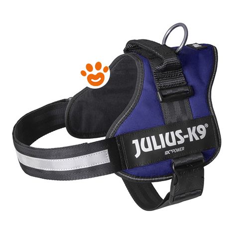 Pettorina Julius K9 Powerharness (DE)  - Pettorina Julius K9 Powerharness (DE) - Blu Notte, XXXS / Baby 1 (29-36cm)