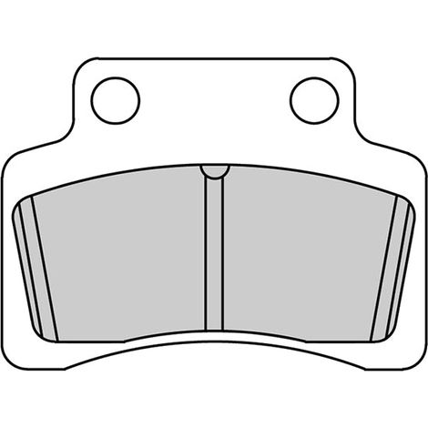 Plaquette de frein Semi-Métal Eco-Friction Route - R90