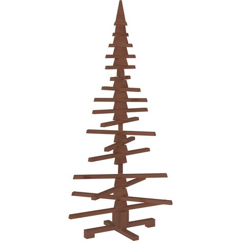 Wooden Christmas Tree KOTKA 150 cm Solid Pine Wood vidaXL (1/5)