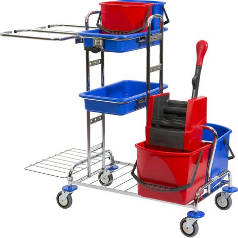 Vermop, Chariot d'entretien VARIANT, L x l x h 1250 x 680 x