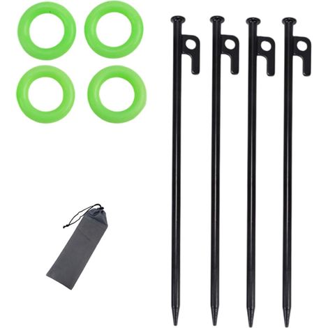 Piquets de sable durables pour tente multi-usages type lourd pour la pêche, l'alpinisme et les pique-niques (1/5)