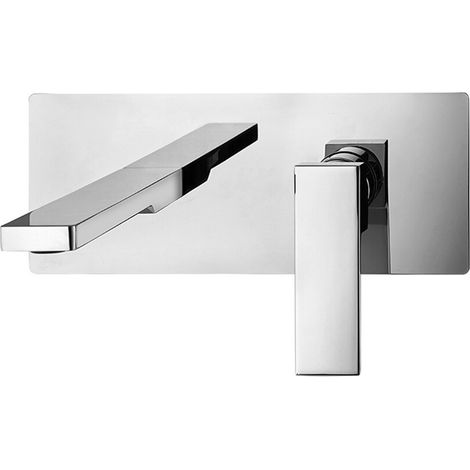 Miscelatore lavabo ad incasso 2 fori in ottone cromato Elle Paffoni (1/2)