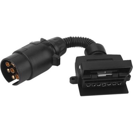 Accessoires de conversion pour convertisseur de câble de camion, remorque, remorqueur ou caravane à 7 broches 12 V à trou rond australien (1/5)