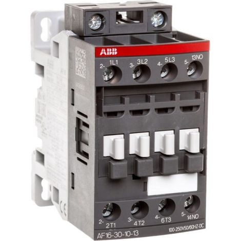 Contactor de potencia 18A 3P 7.5kW 100-250V CA/CC 1Z 0R AF16-30-10-13 1SBL177001R1310
