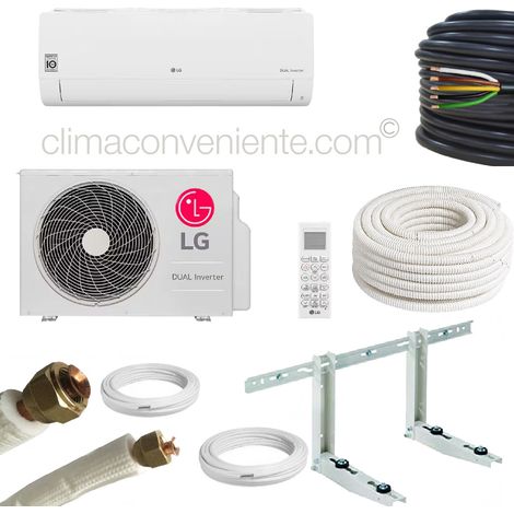 Climaconveniente – Climatiseur réversible mural 9000 BTU – Mono-split 2.6 kW A++ – Kit d'installation 5 mètres inclus – Technologie Dual Inverter™ - S09ET (1/5)