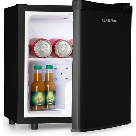 Klarstein Mini Frigo de Chambre de 13L pour Snacks et Boissons, Petit Frigo Top Silencieux, Mini Bar, Petit Réfrigérateur Camping, Mini Frigo Cosmetique, Refrigerateur avec Étagères Réglables, 5-15°C (1/5)