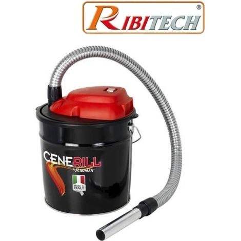 Aspiratore/Aspiracenere/Aspiraceneri/Aspirapolvere 800W 18lt. Ribitech - CENERILL PRCEN001