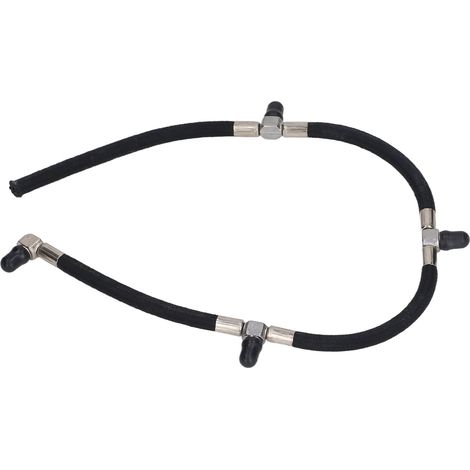 Tuyau de retour d'injecteur moteur D04FR de 49 cm, compatible avec les pelles hydrauliques Kobelco SK130/SK140 (1/5)