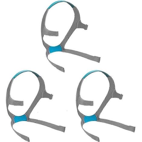 Lot de 3 harnais pour masque CPAP Airfit N20 compatibles avec le ventilateur Resmed Airfit N20 (1/5)