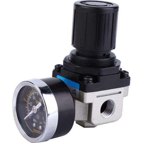 AR2000-02 G1/4" Luftfilter-Quellenkompressor-Einstellbarer Druckregler Reduzierventil (1/5)