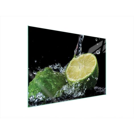 GLASSCHUTZPLATTE FÜR HERD 70x52 ZITRONE (1/5)