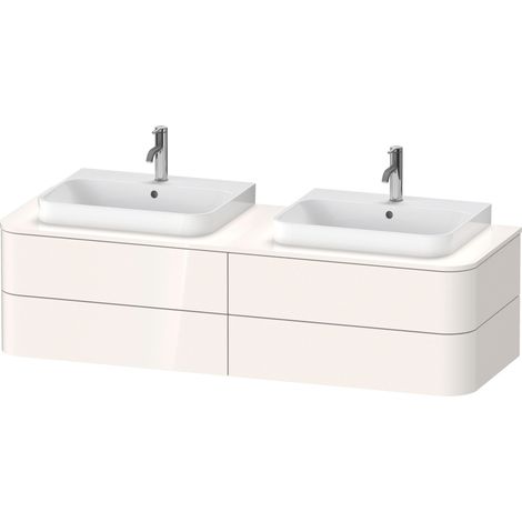 Mueble bajo de lavabo con consola Duravit Happy D.2 Plus, (1/5)