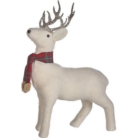 Figurine MUSTOLA Reindeer 48 cm White (1/5)
