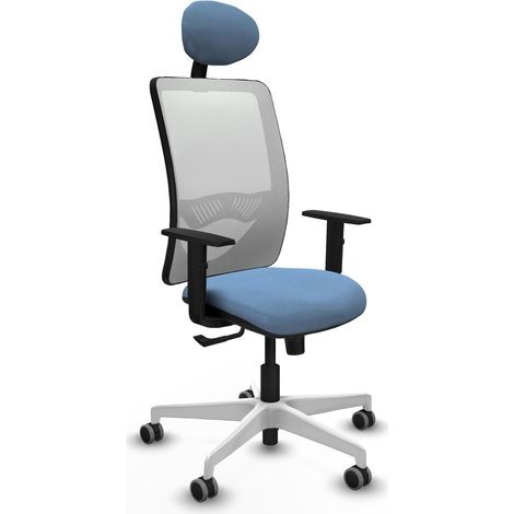 Sedia da ufficio piqueras y crespo Zulema bianco schiuma ergonomica (1/2)