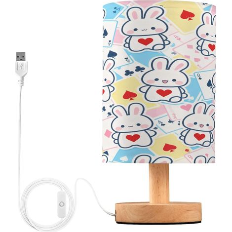 Lampe de bureau table en forme lapin dessin animé mignon pour le (1/5)