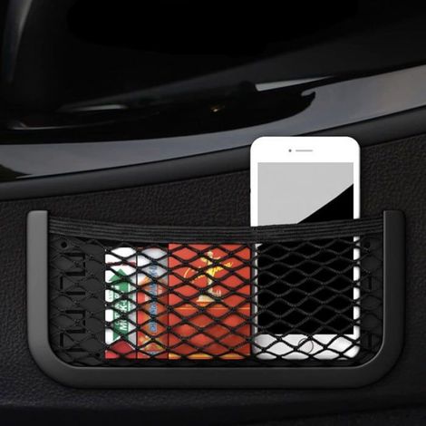 Filet Rangement Voiture - 4, 20x8CM, Protection Bagages Camping Organiseur Auto Cuneary (1/5)