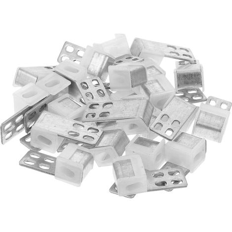 Ensemble robuste de 72 clips métalliques pour meubles, destiné à la réparation des ressorts de canapé. (1/5)