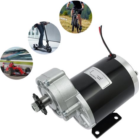 Motor eléctrico, tipo CC con escobillas, alta capacidad de carga, 450, 24 V, 0 (1/5)
