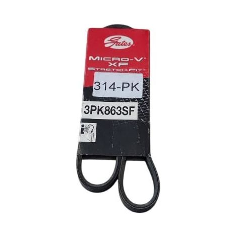 3pk863sf cinghia poly-v alternatore servizi marca gates (1/5)