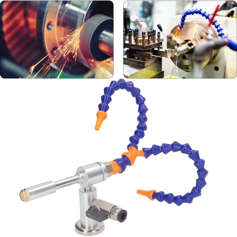 6-teiliges universelles Doppelkopf-Luftkühler-Set mit Vortex-Rohrkühler aus Aluminiumlegierung (1/5)