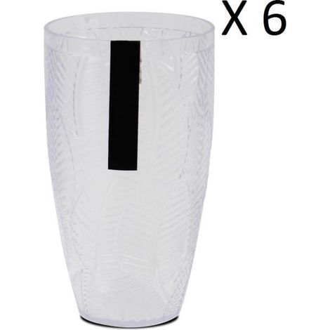 Lot de 6 verre à liqueur, verre dégustation - Diamètre 8.6 x Hauteur 15.5 cm -JUANIO (1/3)