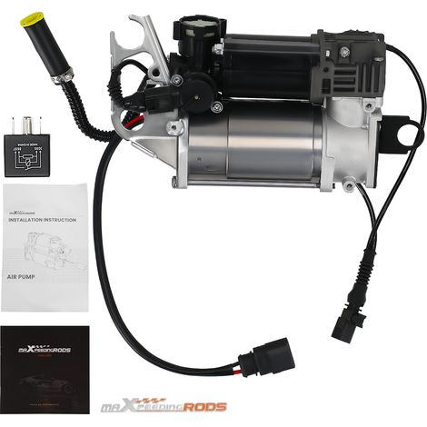 Air Suspension Compressor Pump For Audi Q7 4L 2006-2015 4L0698007 with Relay (1/5)
